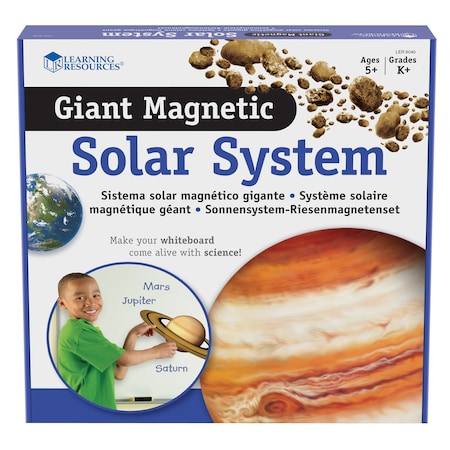 Learning Resources Giant Magnetic Solar System Set, 12 Per Set 6040